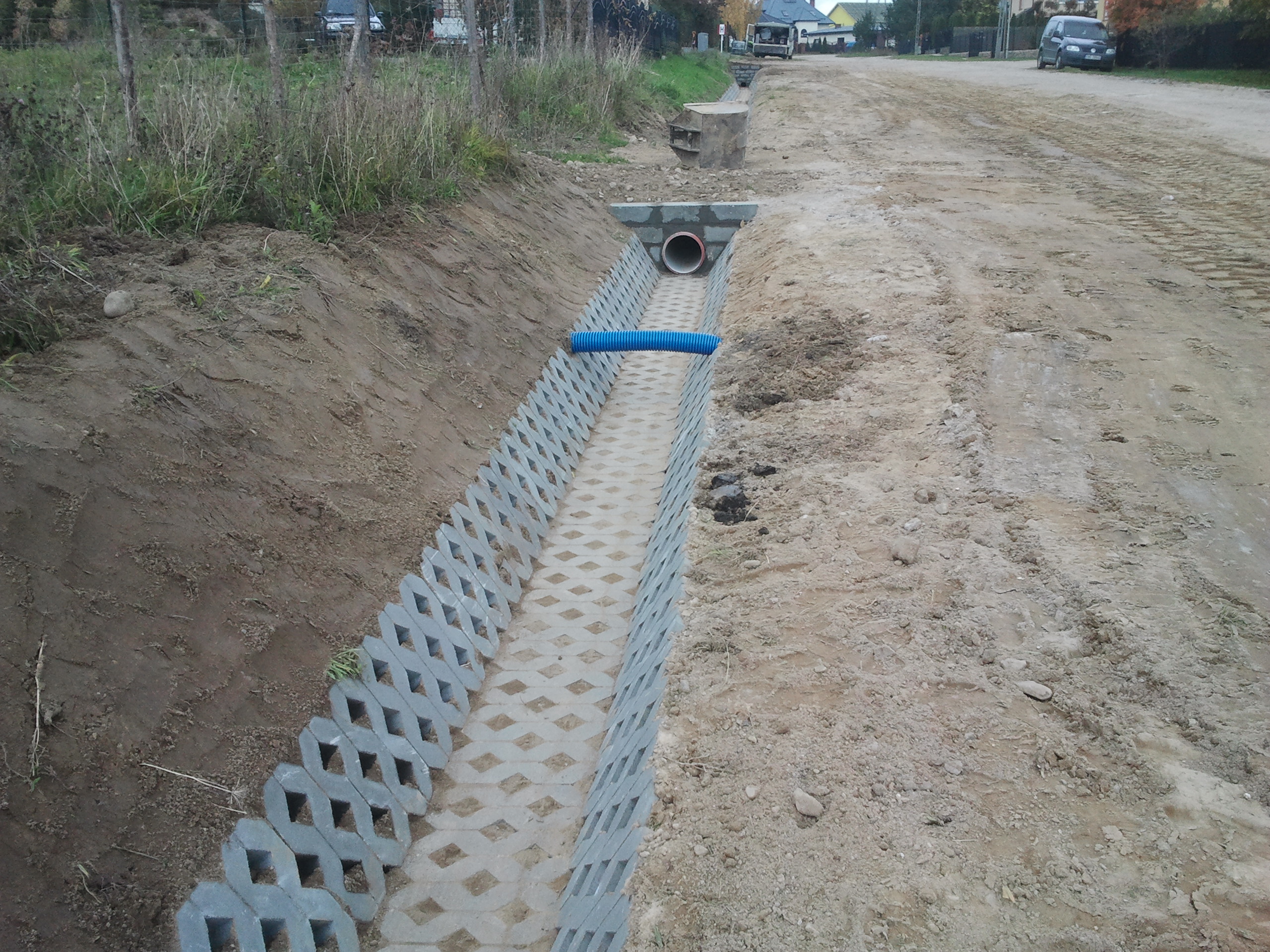 Przykład pracy melioracyjnej